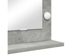 Espejo de tocador con espejo hormigón 60 x 45 x 18 cm Gris Sale