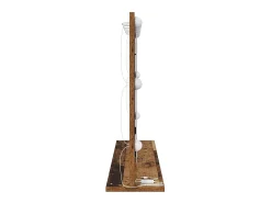 Discount Espejo de tocador con espejo Madera antigua 80 x 55 x 18 cm Marru00f3n