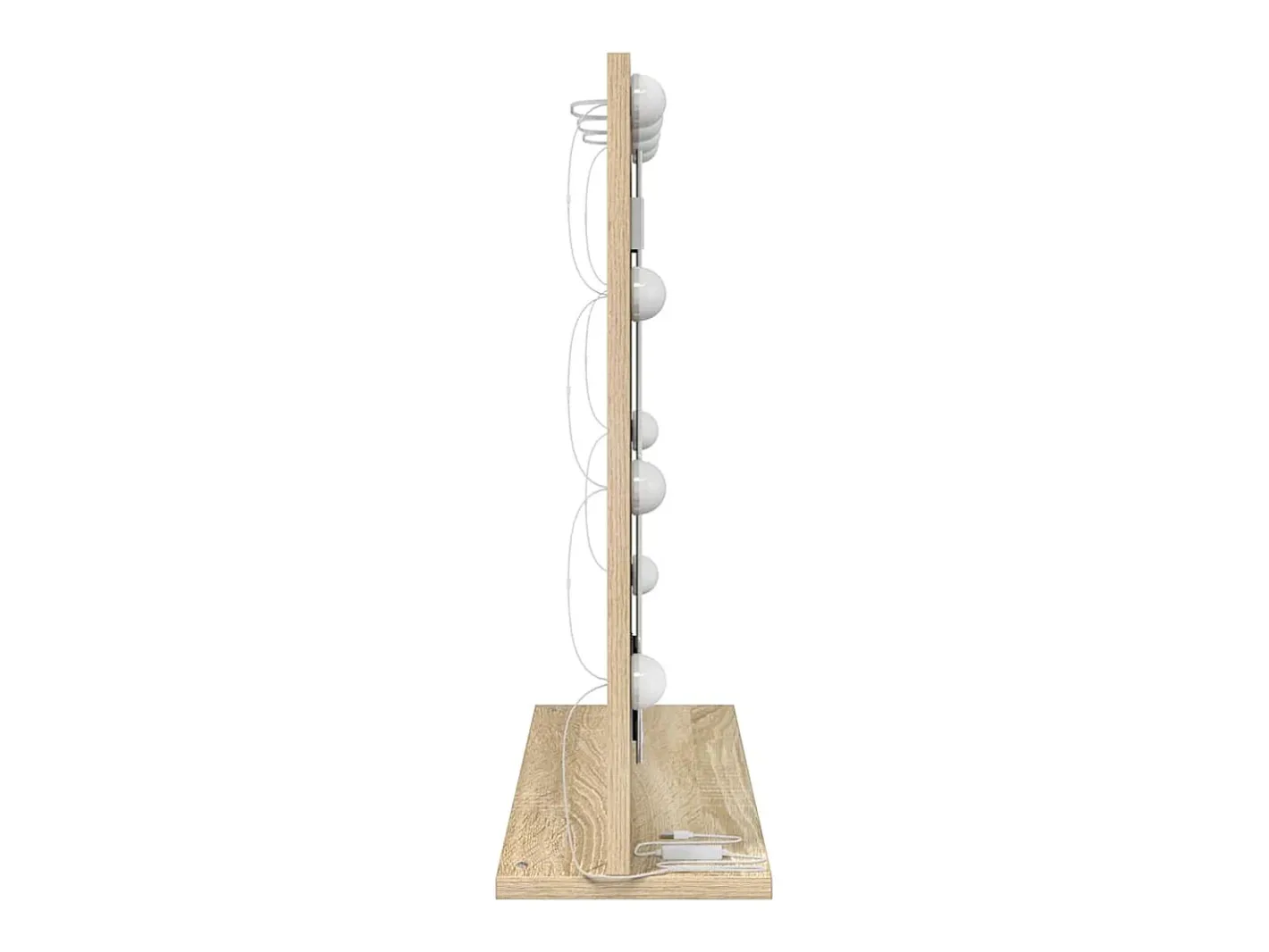 Best Espejo de tocador con espejo Roble Sonoma 60 x 55 x 18 cm Marru00f3n