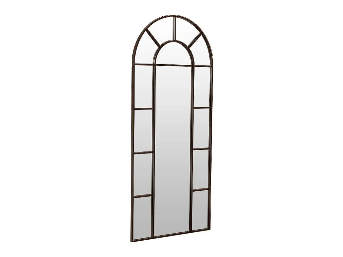 Clearance ADEC Espejo Dublin diseño ventana con arco 180x80x3,5 cm Negro