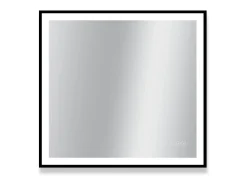 Espejo LED rectangular L60/80/120cm con marco de aluminio mate VELUNA Negro Online