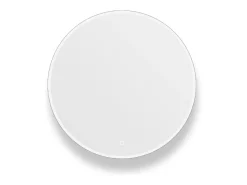 Espejo-Espejo LED redondo D60/70/80cm en vidrio ORAYA Plateado