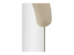 Espejo De Pared|Espejo-Espejo moderno de pared o de pie en terciopelo 60x160cm Chantal - Crema Beige
