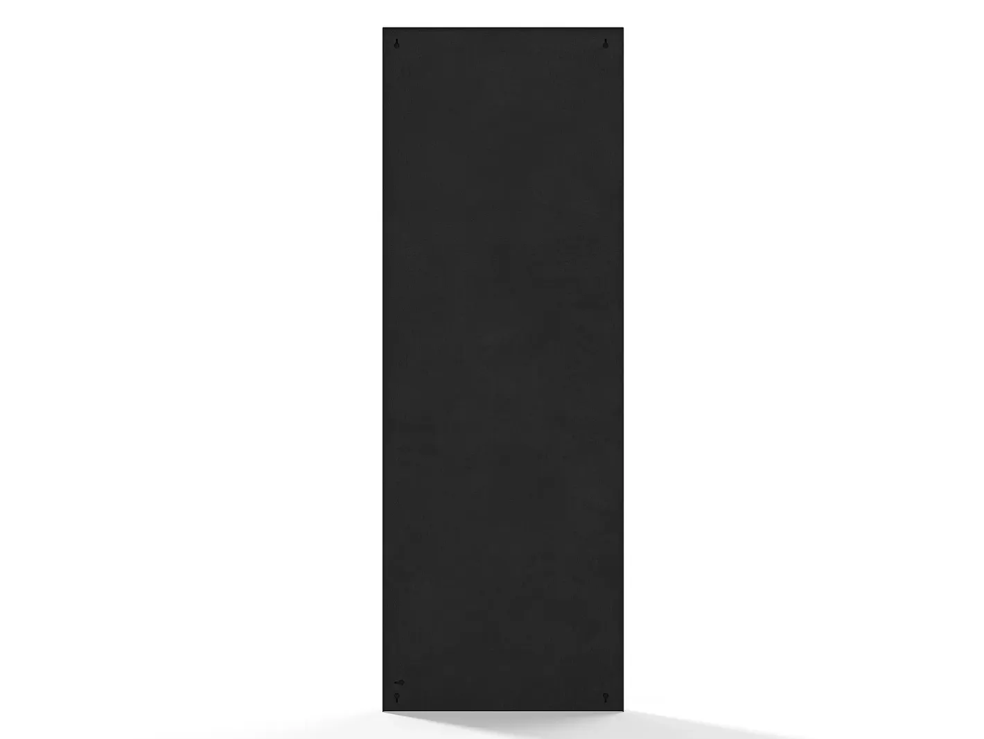 Best OZAIA Espejo mural rectangular metálico, An. 60 x Alt. 170 cm, Cromado, BORAYA Plateado