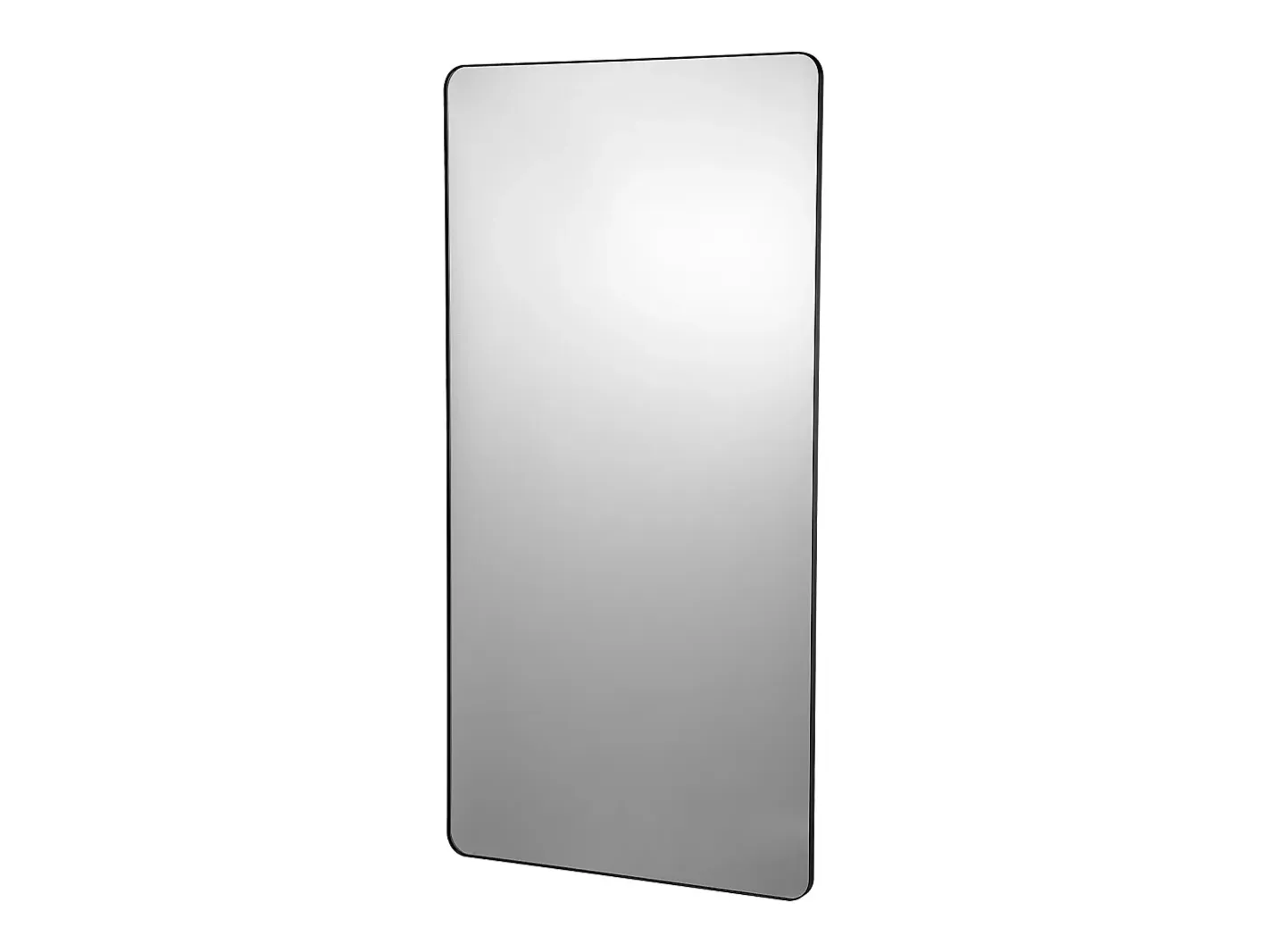 Best Espejo Mural SucceBuy 91,5x182,8 cm, , Rectangular, Contornos en Aleación de Aluminio Negro
