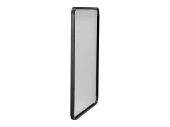 Espejo Rectangular de Pared SucceBuy de 91,5 x 61 CM con Marco de Aluminio Negro Best
