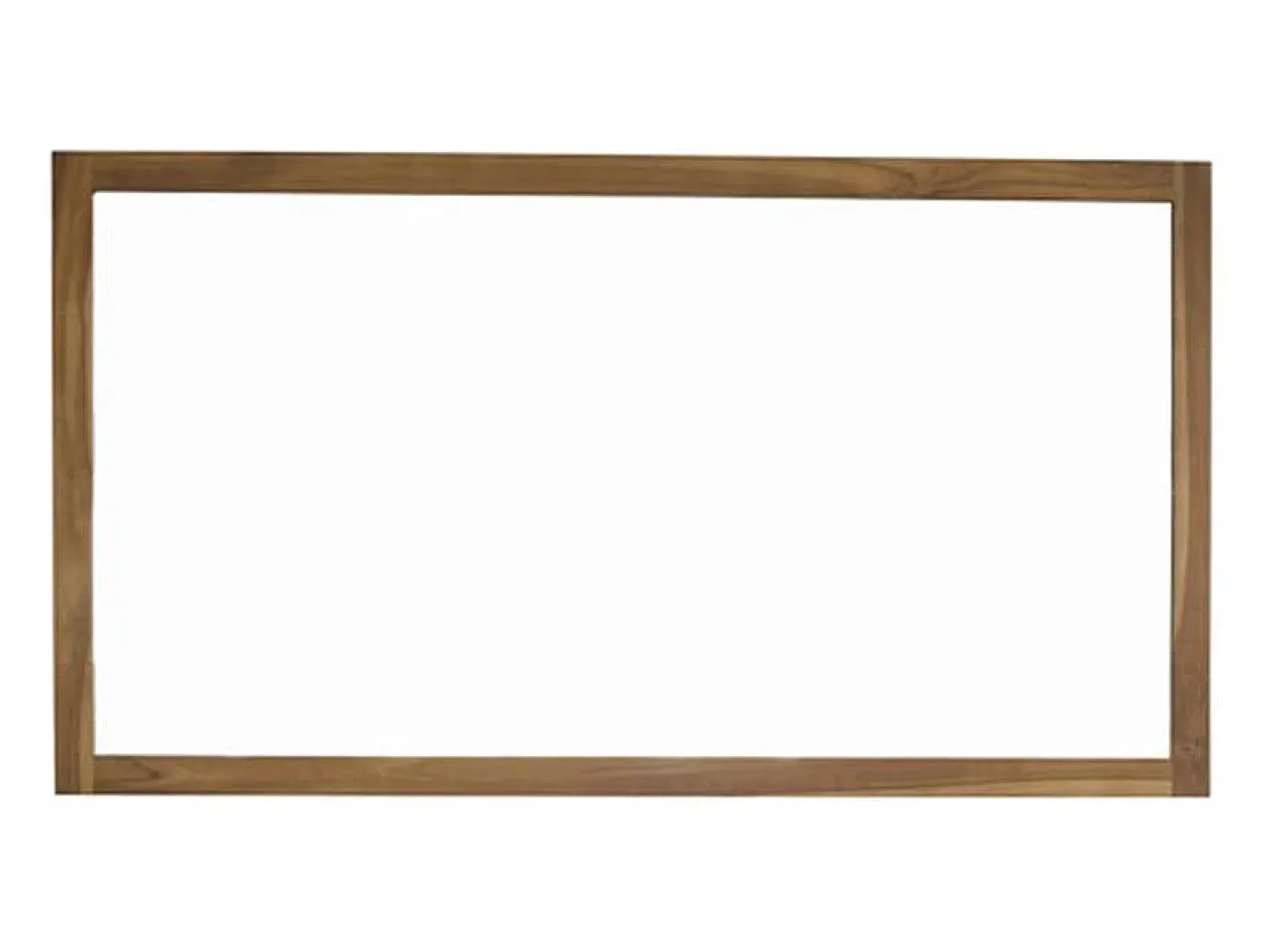 New BERAH GETAH Espejo rectangular maciza de mindi 145x80 cm Color natural claro
