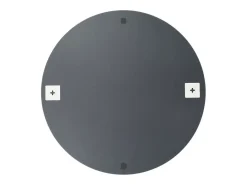 Espejo De Pared|Espejo-Espejos de pared 2 piezas 60 cm Cristal redondo Plateado