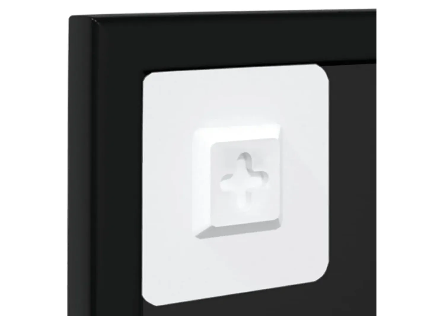 Discount Espejos de pared 3 piezas 100x60 cm metal Negro