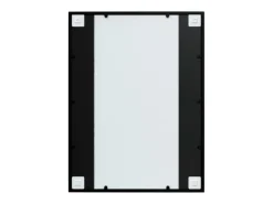 Espejo De Pared|Espejo-Espejos de pared 3 uds metal 80x60 cm ES218179 Negro