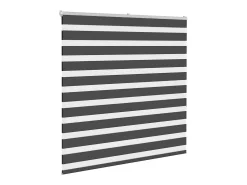 Sale Estor cebra 140x150 cm ancho tela 135,9 cm poliéster Negro