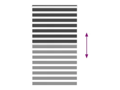 Discount Estor cebra 135x200 cm ancho tela 130,9 cm poliéster Negro
