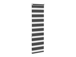 Estor cebra 40x150 cm ancho tela 35,9 cm poliéster Negro Online