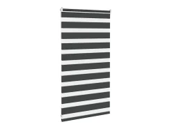 Best Estor cebra 75x100 cm ancho tela 70,9 cm poliéster Negro