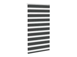 Best Estor cebra 75x100 cm ancho tela 70,9 cm poliéster Negro