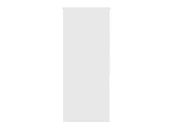 Estor enrollable de ducha 100x240 cm ancho de tela 96 cm Blanco Outlet