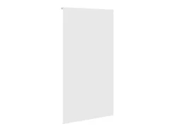 Estor enrollable de ducha 130x240 cm ancho de tela 126 cm Blanco