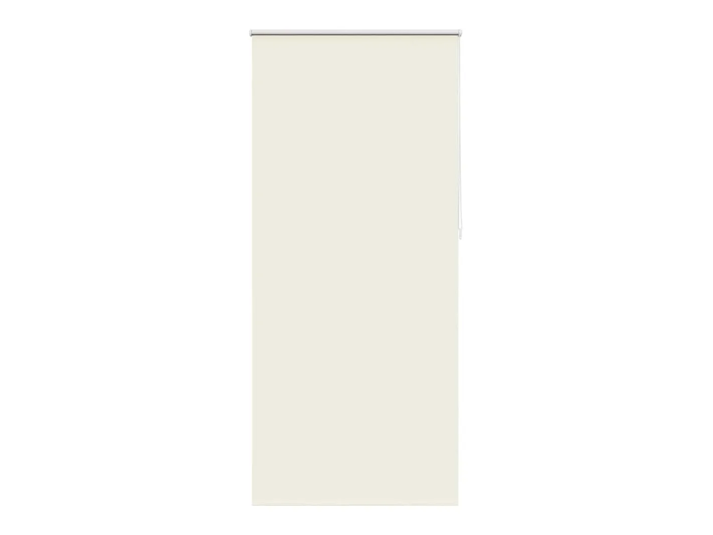 Estor enrollable opaco 120 x 230 cm color crema Blanco Hot