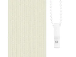 Estor enrollable opaco 120 x 230 cm color crema Blanco Hot