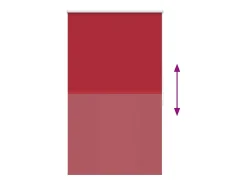 Online Estor enrollable opaco 100 x 175 cm Rojo