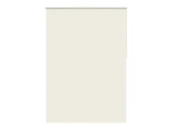 Estor enrollable opaco 160 x 230 cm color crema Blanco Discount