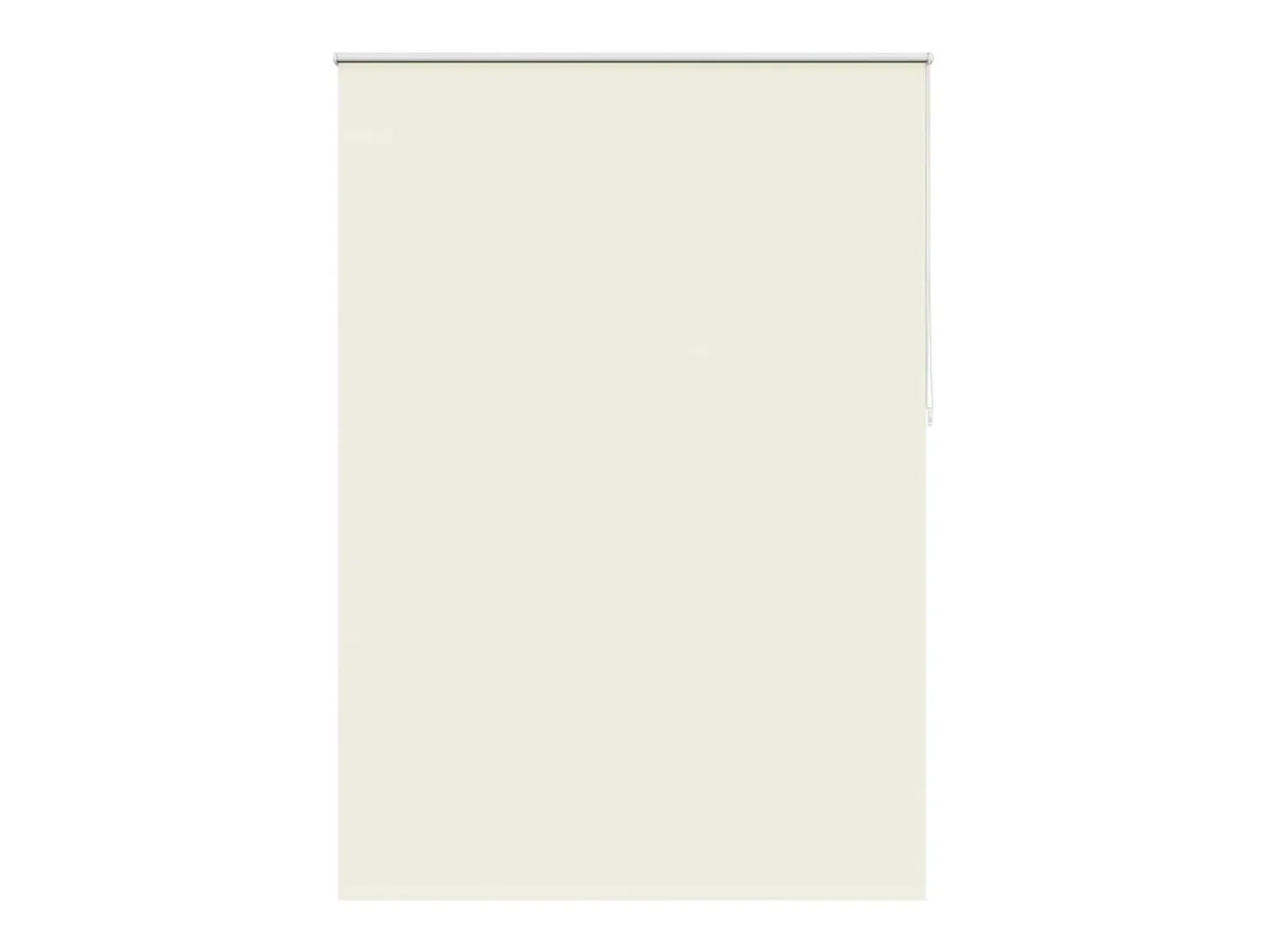 Estor enrollable opaco 160 x 230 cm color crema Blanco Discount