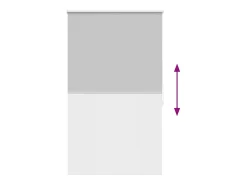 Sale Estor enrollable opaco 100 x 175 cm Gris