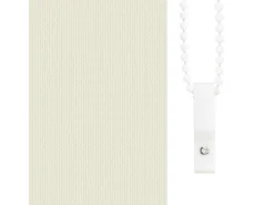 Estor enrollable opaco 140 x 230 cm crema Blanco