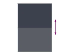 Estor enrollable opaco 140 x 230 cm Azul Clearance