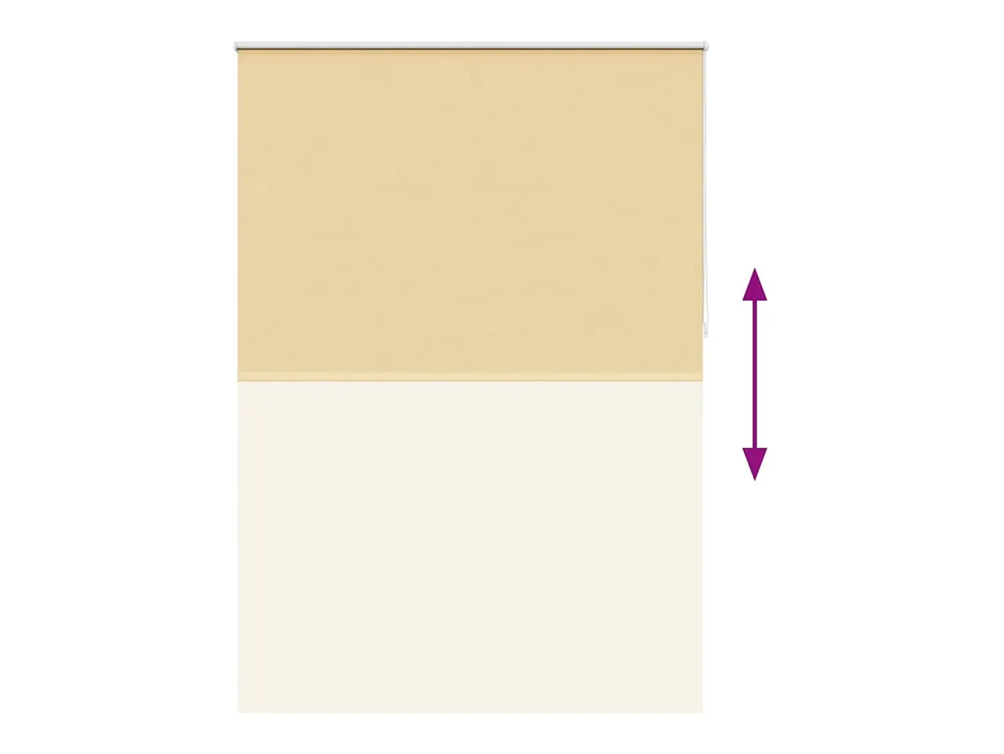 Ropa De Casa-Estor enrollable opaco 140 x 230 cm Beige