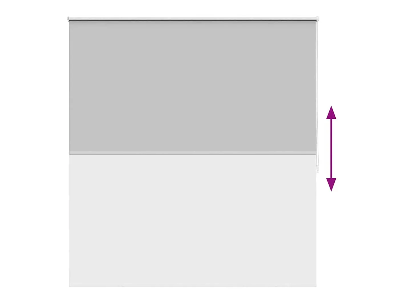 New Estor enrollable opaco 160 x 175 cm Gris