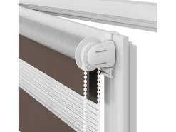 Ropa De Casa-Estor enrollable opaco marrón de 140 x 175 cm Marru00f3n