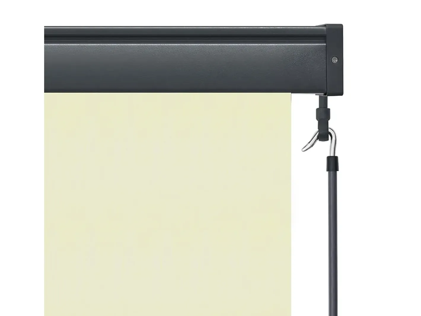 Hot Estor exterior enrollable 140 x 250 cm Crema