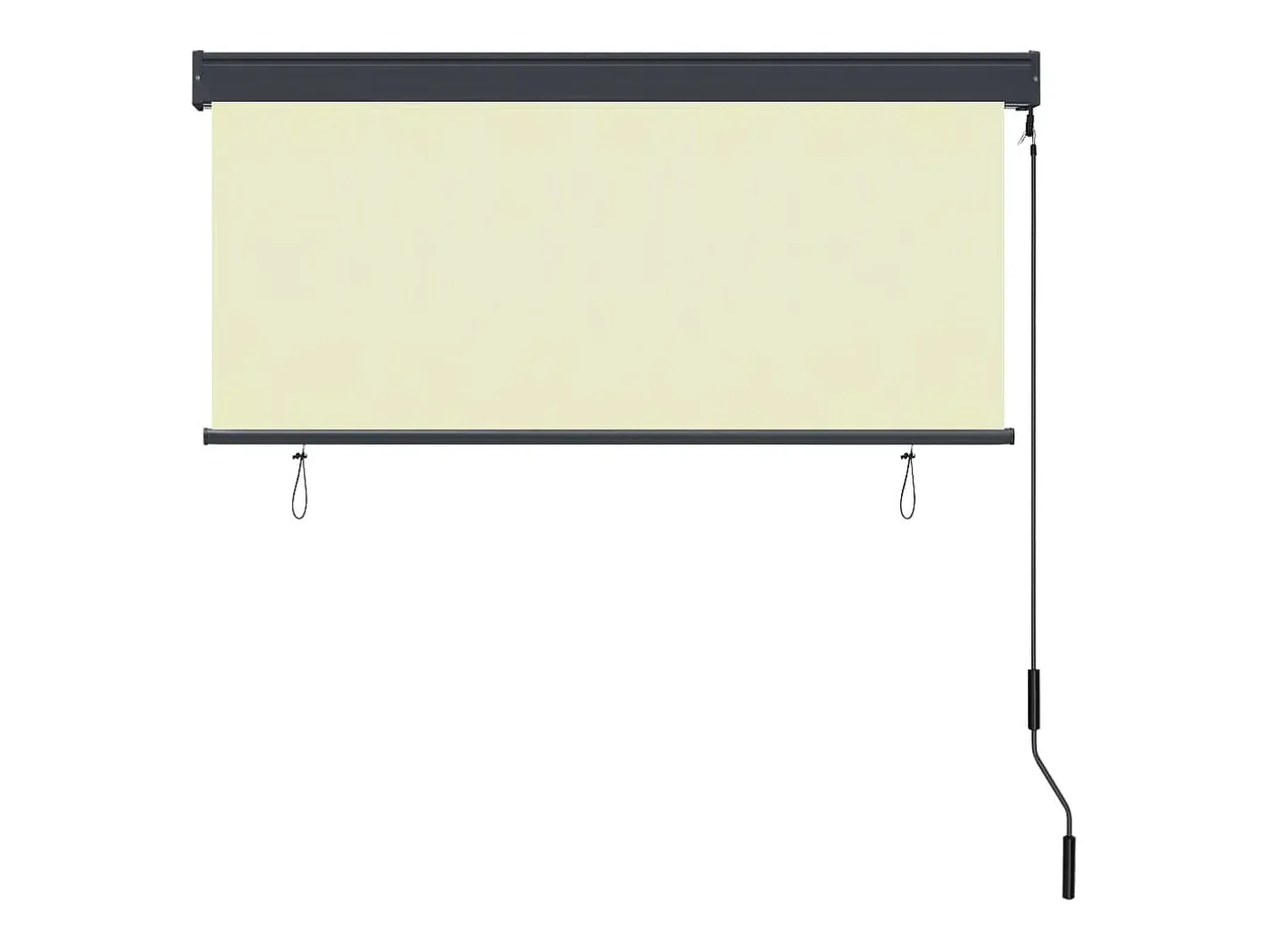 Hot Estor exterior enrollable 140 x 250 cm Crema