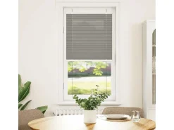 Ropa De Casa-Estor plisado antracita 60x150 cm ancho tela 59,4 cm Gris