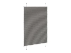Estor plisado antracita 85x100 cm ancho tela 84,4 cm Gris Hot