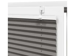 Ropa De Casa-Estor plisado antracita 120x200 cm ancho tela 119,4 cm Gris