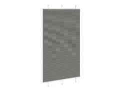 Estor plisado antracita 115x200 cm ancho tela 114,4 cm Gris Discount