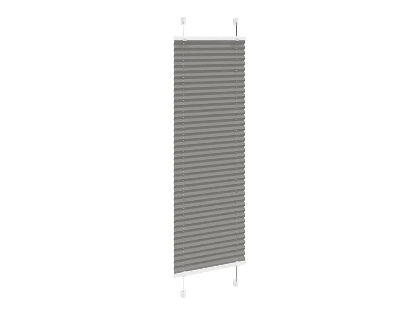 Best Estor plisado antracita 40x150 cm ancho tela 39,4 cm Gris