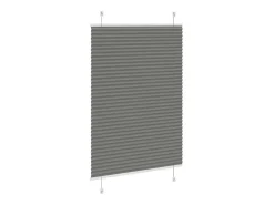 Estor plisado antracita 95x150 cm ancho tela 94,4 cm Gris Best