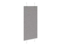 Ropa De Casa-Estor plisado antracita 65x100 cm ancho tela 64,4 cm Gris