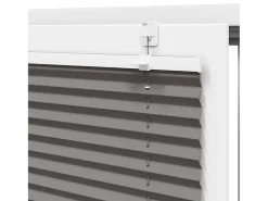 Ropa De Casa-Estor plisado antracita 65x100 cm ancho tela 64,4 cm Gris