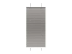 Ropa De Casa-Estor plisado antracita 65x100 cm ancho tela 64,4 cm Gris