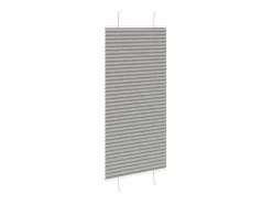 Ropa De Casa-Estor plisado antracita 65x100 cm ancho tela 64,4 cm Gris