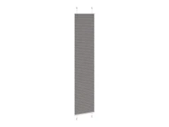 Estor plisado antracita 40x200 cm ancho tela 39,4 cm Gris Discount
