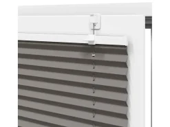 Ropa De Casa-Estor plisado antracita 80x150 cm ancho tela 79,4 cm Gris