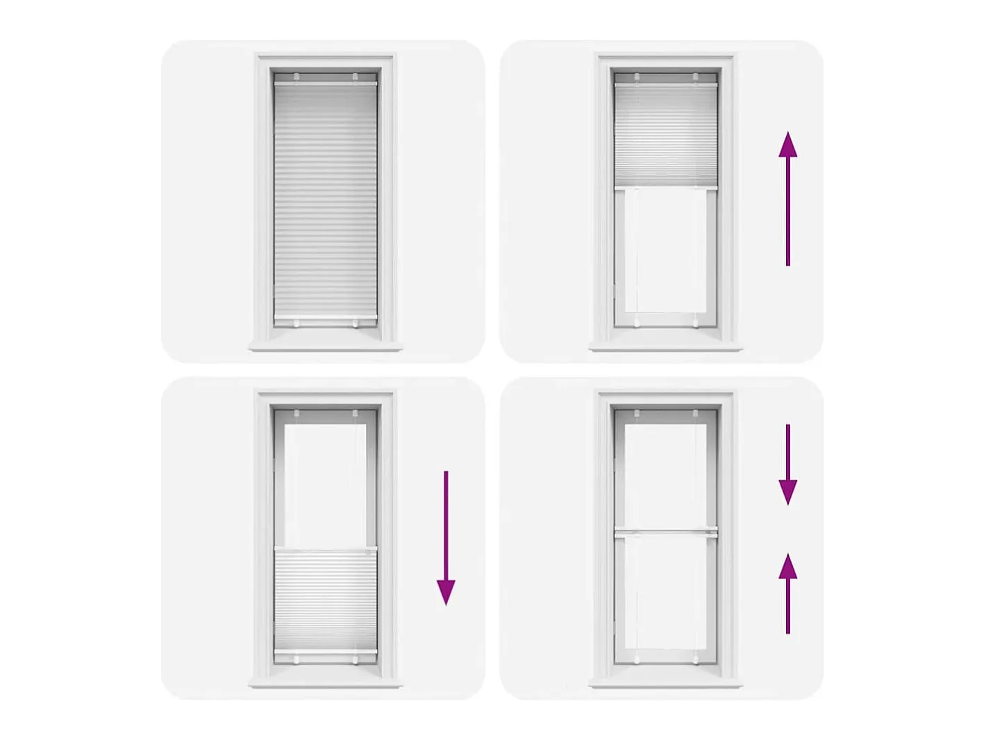 Ropa De Casa-Estor plisado 65x100 cm ancho tela 64,4 cm poliéster Blanco
