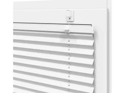 Ropa De Casa-Estor plisado 45x100 cm ancho tela 44,4 cm poliéster Blanco
