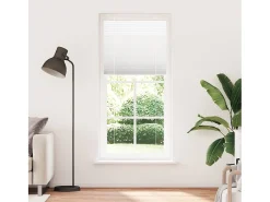 Ropa De Casa-Estor plisado 90x200 cm ancho tela 89,4 cm poliéster Blanco