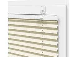 Ropa De Casa-Estor plisado color 70x100 cm ancho tela 69,4 cm poliéster Crema